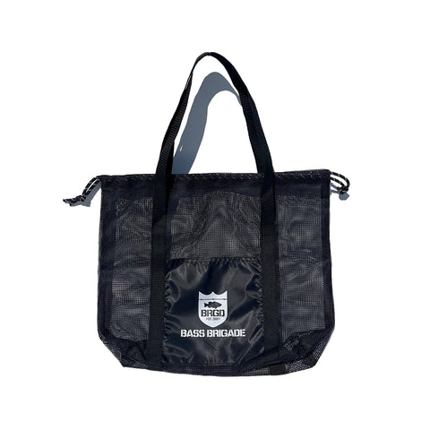 BASS BRIGADE MESH TOTE - BLACK