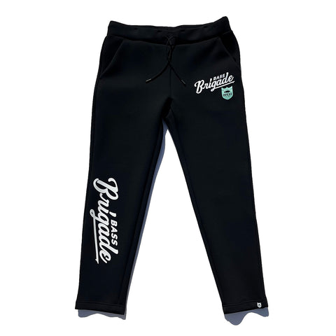 BRGD BB LOGO TECH PANTS - BLACK/MINT - M