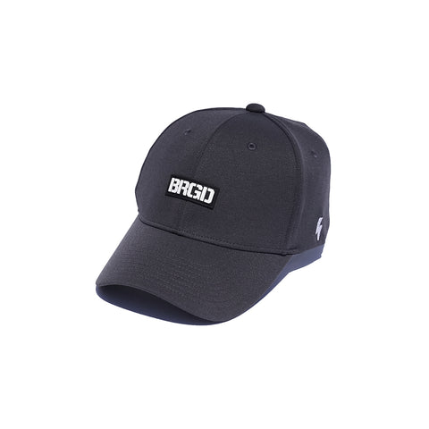 BRGD LOGO DRY FIT CAP - CHARCOAL/BLACK
