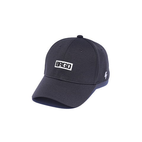 BRGD LOGO DRY FIT CAP - CHARCOAL/WHITE