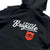 BRGD BB TECH FULL ZIP HOODIE - BLACK/RED - S