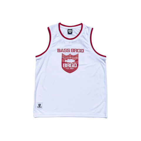 BRGD DRY MESH TANK TOP - WHITE