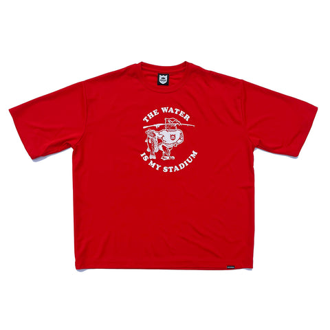 BRGD EAGLE DRY BIG TEE - RED