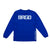 BRGD KIDS DRY L/S TEE - ROYAL BLUE