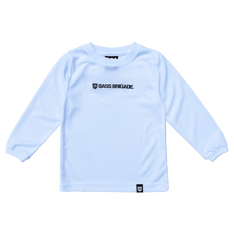 BRGD KIDS DRY L/S TEE - WHITE