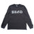 BASS BRIGADE BL L/S TEE #2 - CHARCOAL - S