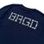 BB BONE LOGO DRY COTTON LS TEE - NAVY