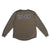 BB BONE LOGO DRY COTTON LS TEE - OLIVE - XL