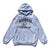 BRGD COLLEGE HOODIE - ASH/BLACK - M