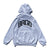 BRGD COLLEGE HOODIE - ASH/BLACK - M