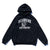 BRGD COLLEGE HOODIE - BLACK/WHITE