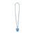 BASS BRIGADE SHIELD LOGO NECKLACE - SILVER