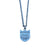 BASS BRIGADE SHIELD LOGO NECKLACE - SILVER