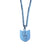 BASS BRIGADE SHIELD LOGO NECKLACE - SILVER