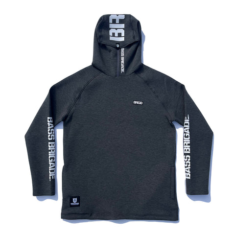 BRGD PERFORMANCE TECH HOODIE - CHARCOAL - XL