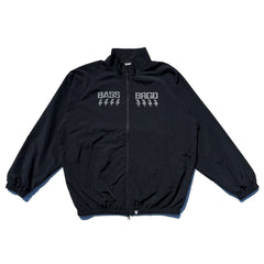 BRGD BOLT NYLON JACKET - BLACK/GREY