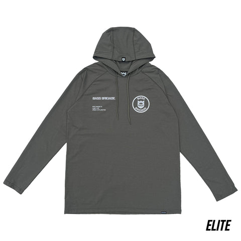 BRGD CIRCLE LOGO ELITE DRY HOODIE - CHARCOAL