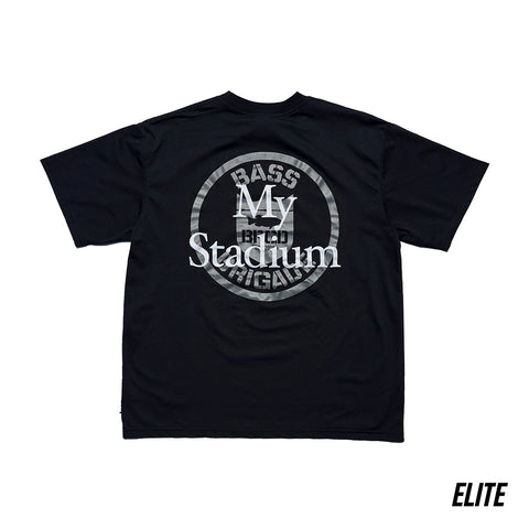 MY STADIUM ELITE DRY TEE - BLACK/WHITE/GREY