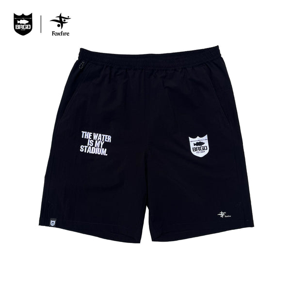 BASS BRIGADE ショートパンツ+キャップ Foxfire × BASS BRIGADE STASH LITE SHORTS - BLACK