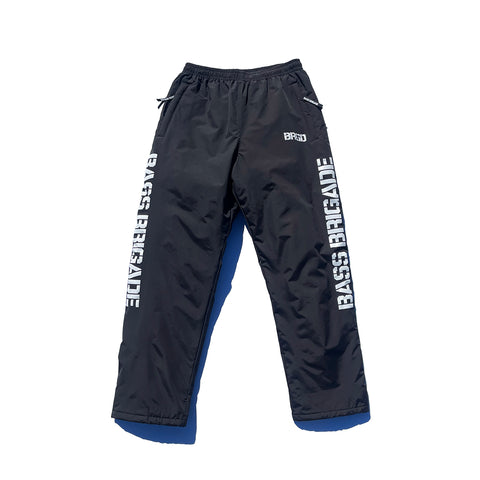 BRGD WEATHERPROOF PADDED PANTS - BLACK/WHITE