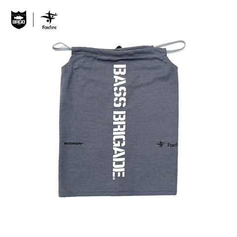 Foxfire × BASS BRIGADE SC DOT-ON FACE MASK - GREY