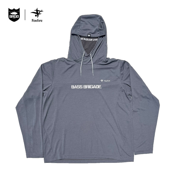 Foxfire × BASS BRIGADE SC PRO GUIDE HOODIE - GREY