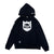 BRGD HALF TECH FULL ZIP HOODY - BLACK - S