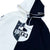 BRGD HALF TECH FULL ZIP HOODY - WHITE/BLACK (HALF)