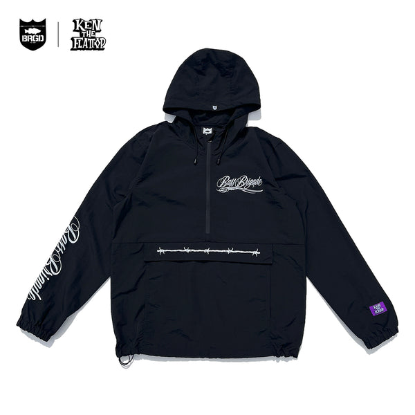 KTF × BASS BRIGADE ANORAK JACKET - BLACK