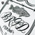KTF × BASS BRIGADE DECAL - BLACK