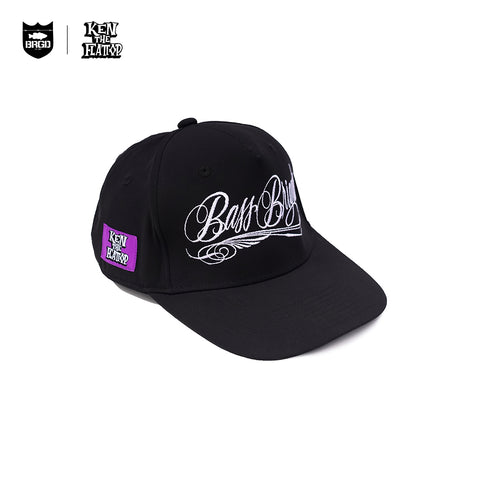 KTF × BASS BRIGADE ELITE WEATHERPROOF SNAPBACK HAT - BLACK