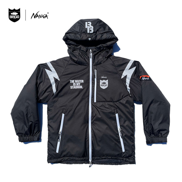 NANGA × BASS BRIGADE FIELD DOWN JACKET - BLACK
