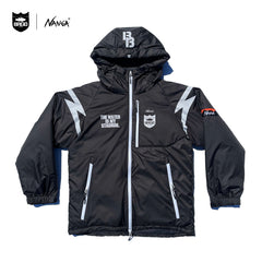 NANGA × BASS BRIGADE FIELD DOWN JACKET - BLACK