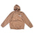 BRGD BB RECYCLED TAFFETA HOODED JACKET - CAMEL