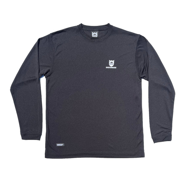 BRGD SIGNATURE DRY L/S TEE - BLACK