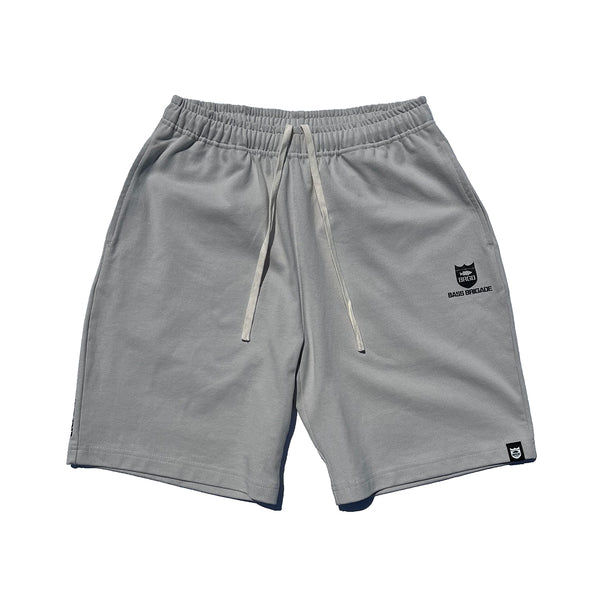 BRGD SIGNATURE COTTON EAZY SHORTS - GREY - M