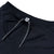 BASS BRIGADE EMBROIDERY NYLON SHORTS - BLACK