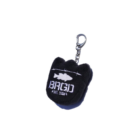 SHIELD LOGO MOKO MOKO KEY CHAIN - BLACK