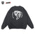 SCREEN STARS × BASS BRIGADE SHIELD IN THE MOUTH SWEAT SHIRTS - L BLACK