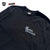 SCREENSTARS × BASS BRIGADE BB WORDMARK LS TEE - BLACK/CHARCOAL - M