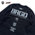 SCREENSTARS × BASS BRIGADE BB WORDMARK LS TEE - BLACK/CHARCOAL - M
