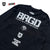 SCREENSTARS × BASS BRIGADE BB WORDMARK LS TEE - BLACK/WHITE - M
