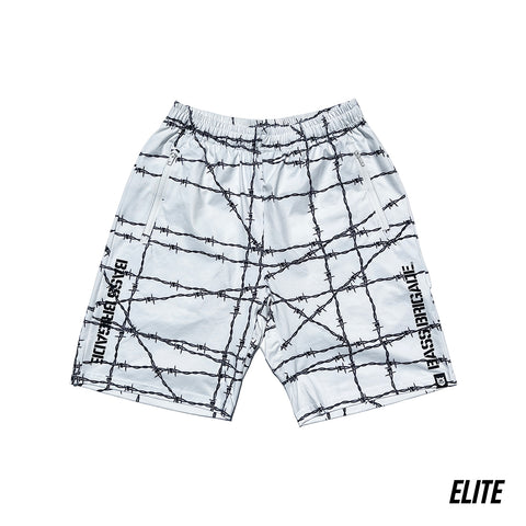 WIRED CAMO ELITE DRY SHORTS - WHITE