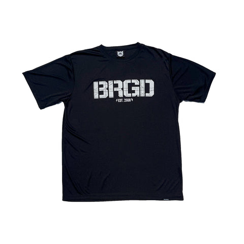 WIRED CAMO BRGD LOGO TEE - BLACK