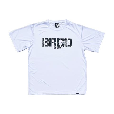 WIRED CAMO BRGD LOGO TEE - WHITE