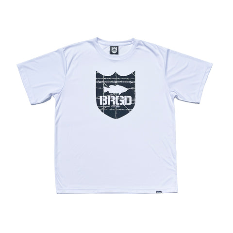 WIRED CAMO SHIELD LOGO TEE - WHITE
