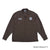 BRGD ZERO GRAVITY NYLON OPEN COLLAR SHIRTS - BROWN
