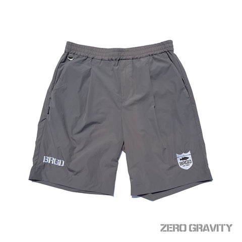 BRGD ZERO GRAVITY NYLON SHORTS - MOSS GREY