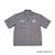 BRGD ZERO GRAVITY NYLON SHORTSLEEVED OPEN COLLAR SHIRTS - MOSS GREY