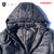 AURA x Bass Brigade Hooded Bazalt Jacket - Black/White